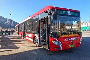 张家口赛区核心区冬奥保障车辆综合测试 福田欧辉实力彰显品牌魅力