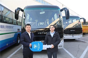 品质源于信任 福田欧辉BJ6117批量交付景德镇发电厂