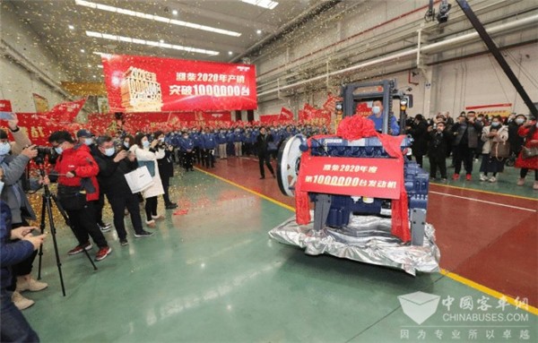 1000000台！潍柴发动机总销量首次迈入全球第一