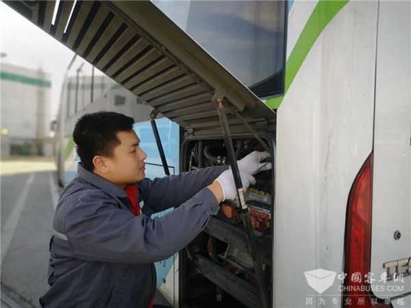 中车电动“绿洲战士” 严寒中的“冰雪暖男”！