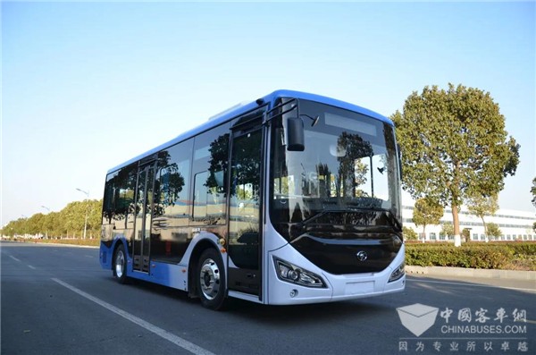 国唐新能源公交投运周口BRT线路 助力公交快速出行