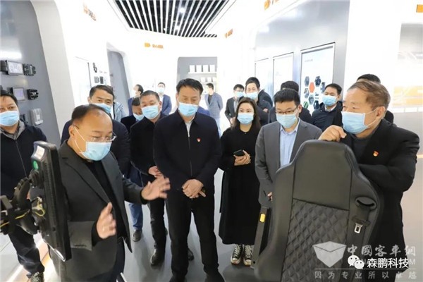 服务智慧交通建设 郑州市交通局领导一行点赞森鹏科技