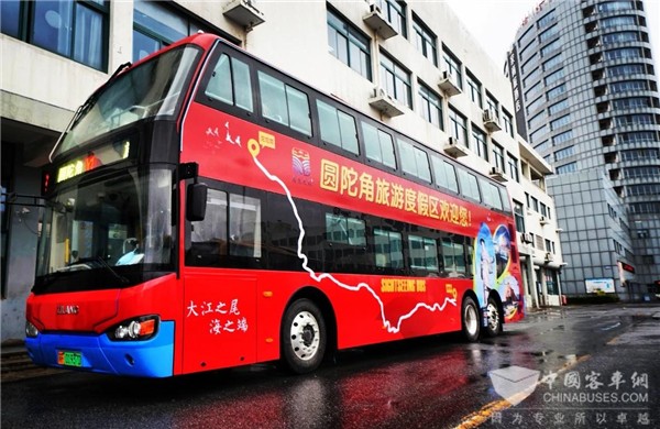 全域旅游“新名片” 紫琅双层巴士带您纵览小城美景