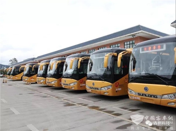 森鹏全芯片数字配电在柳州公交的应用