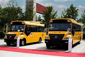 一如“冀”往守护孩童出行 福田欧辉新一代健康校车保定上市