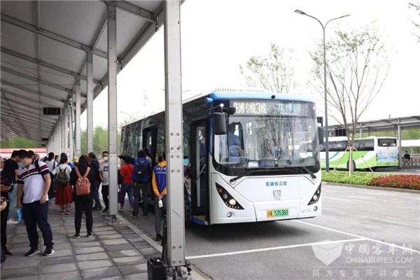携手上海三大公交公司 申沃参与“花博专线”运营压力测试