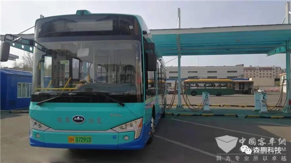 森鹏数字公交解决方案 助跑延吉公交100%电动化