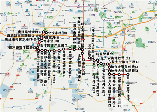 6月10日起西安177路、239路和260路公交线路将调整
