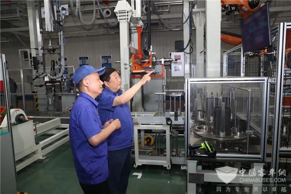 谭旭光考察调度潍柴科学技术研究总院等重大科研项目施工进度