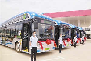 大连市主城区公交迎来“氢”时代