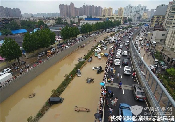 灾情之后的200多个小时 宇通都做了什么?