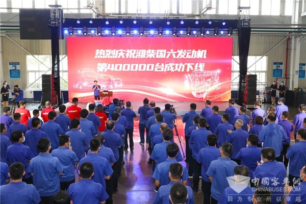 国六发动机产销突破40万台！潍柴再迎里程碑时刻