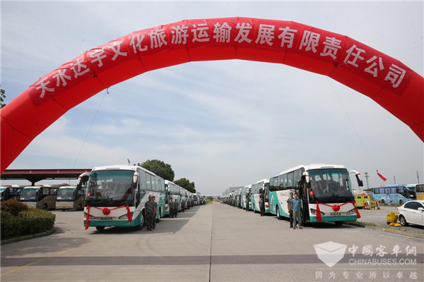 化身“陆地头等舱”，苏州金龙为“羲皇故里”添魅力