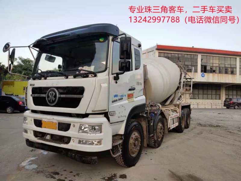 2020年5月 同款多台10方罐德国慢机头340马力有营运证搅拌车