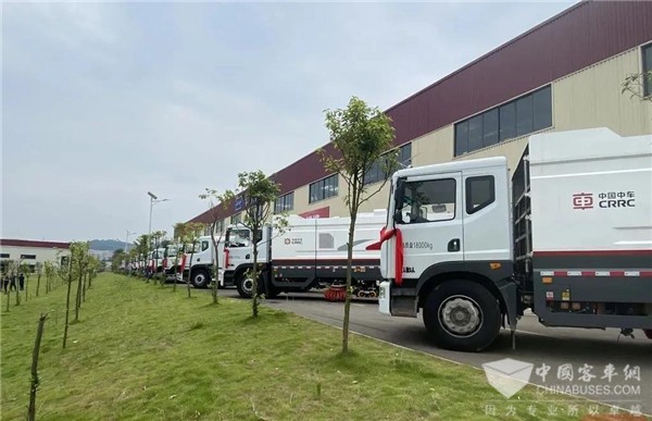 助力“双碳”|数说中车电动环卫家族