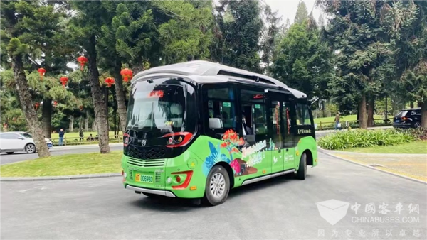 植物园版“小绿”全新上线 金旅星辰带您畅游园区