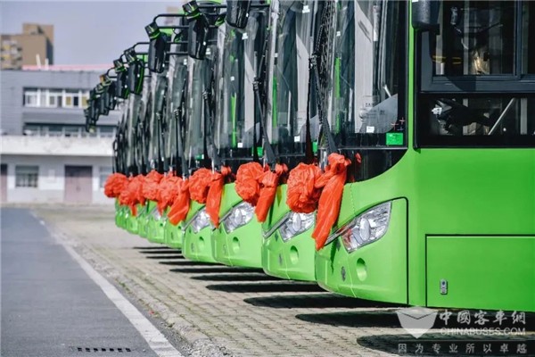800台全部装配欧科佳仪表 中国客车对墨出口最大单完成交付