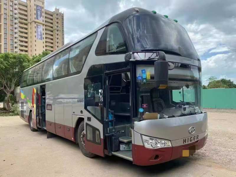 2017年11月 49座国五有中门可提旅游客运海格6112气囊车