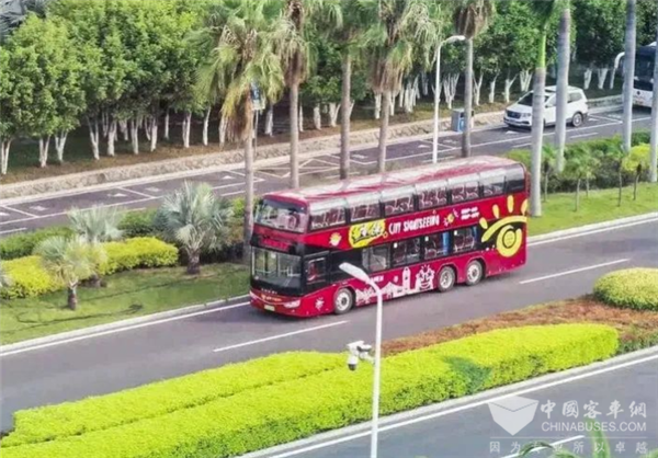 初夏漫游海上花园 与安凯双层巴士邂逅诗与远方