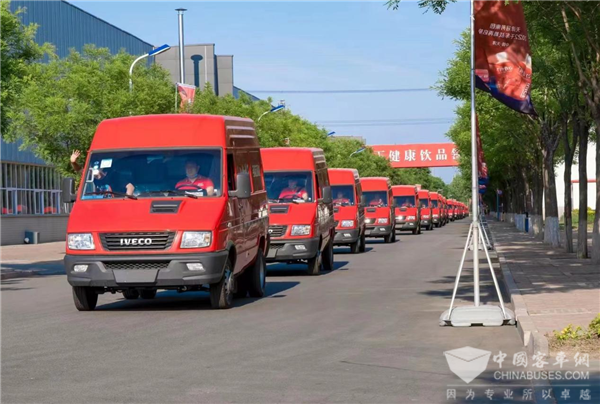 高效率、高出勤、高安全！南京依维柯新得意再次交付天津冠芳集团