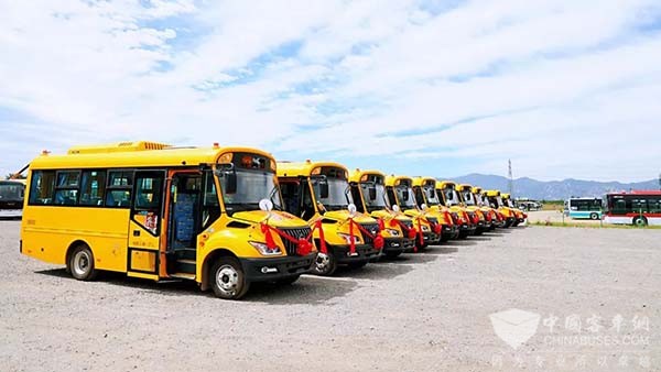 福田欧辉客车 健康校车 北京誉泰校车