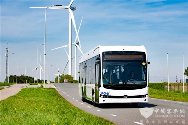 官宣出道！比亚迪新刀片电池大巴底盘技术平台汉诺威车展首秀