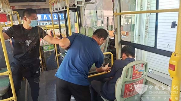 滨海公交 疫情阻击战 先头部队