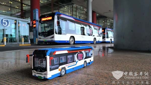 福田欧辉客车 纯电动客车 积木