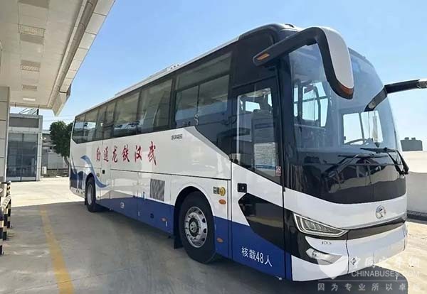 众宇动力 氢燃料电池 通勤客车