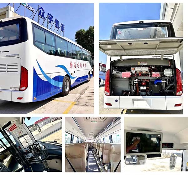众宇动力 氢燃料电池 通勤客车