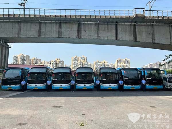 福田欧辉客车 豪华旅游客车 城间客车 杭州旅游