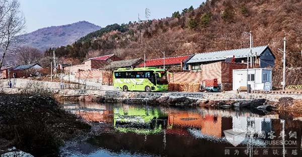 福田欧辉客车 “醉美”公路 百里山水画廊 燃料电池