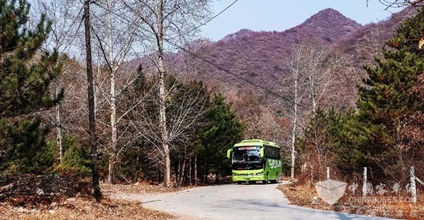 福田欧辉客车 “醉美”公路 百里山水画廊 燃料电池