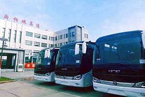批量交付 福田欧辉BJ6906城间客车投运西柏坡高速公路运营中心