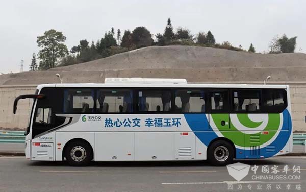 奇瑞万达客车 玉汽公交 纯电客车