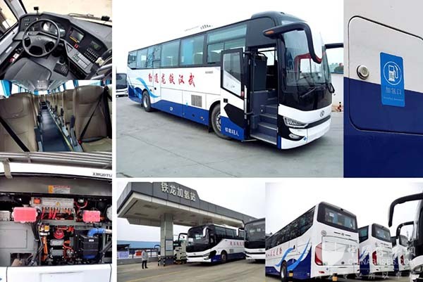 众宇动力 燃料电池 氢能源通勤车