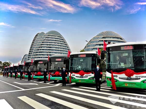 众宇动力 燃料电池 氢能源通勤车
