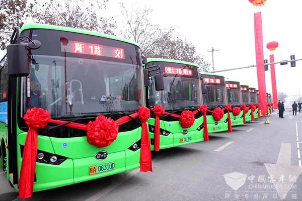 比亚迪商用车 纯电动公交车 K7 周至县