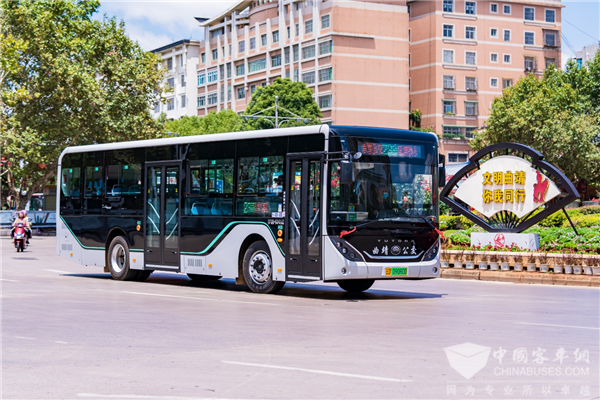 曲靖公交携手宇通客车 公交优先刷新幸福指数