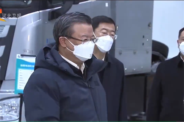 河北省委书记、省人大常委会主任倪岳峰一行莅临亿华通调研