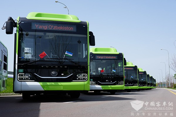 宇通客车 乌兹别克斯坦 800辆