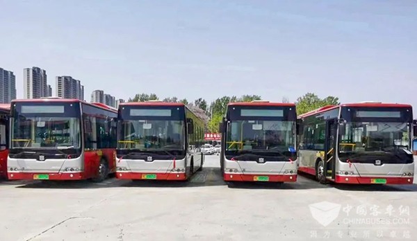 中车电动 C10 纯电动公交车 淄博