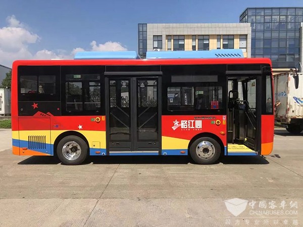 吉利星际客车 纯电动 城市客车 C10 慈溪公交