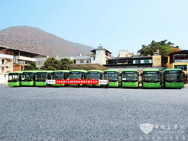 福田欧辉客车 纯电动 城市客车 诚盛城乡公交