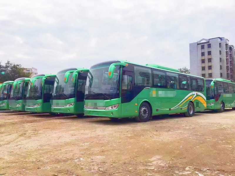  5台44座有质保宁德时代气囊中门宇通6115新能源客车 