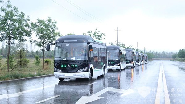 格力钛新能源 微公交 全国示范县 潼关