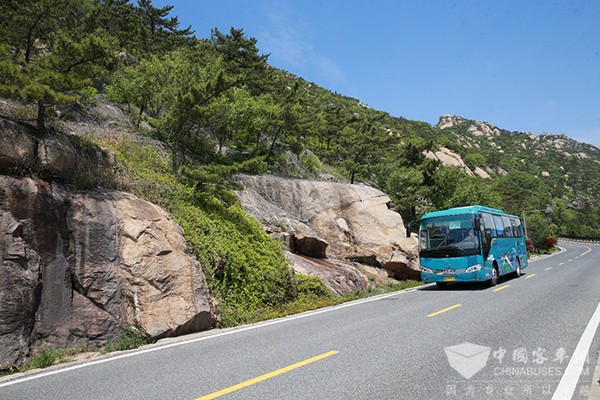 苏州金龙 海格客车青岛崂山 中国旅行社总社