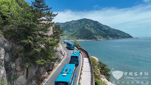 苏州金龙 海格客车青岛崂山 中国旅行社总社