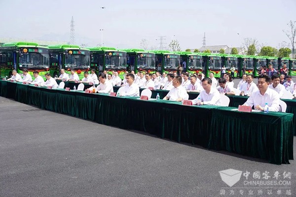 安凯客车 潜山市 城乡公交线路 一体化建设