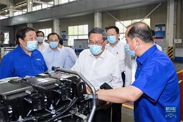 国务院总理李强莅临潍柴集团考察调研！